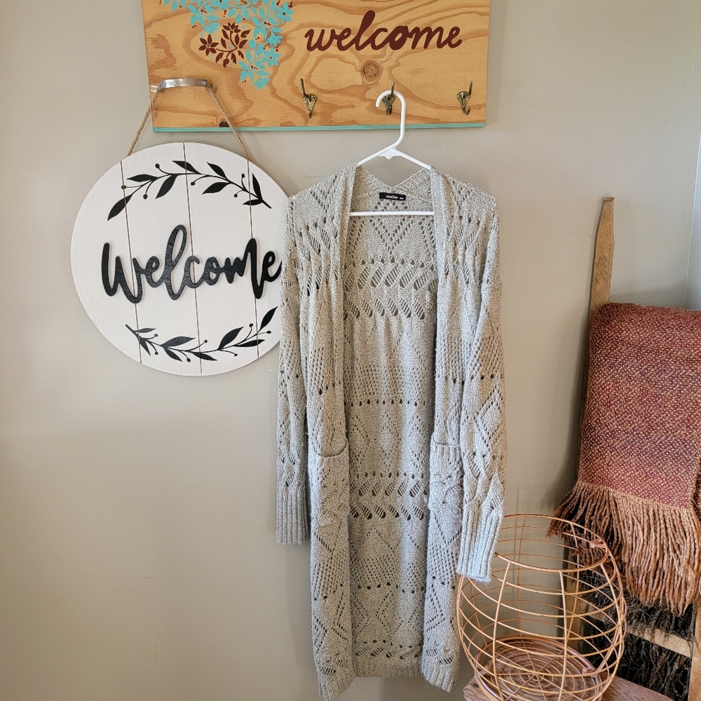 GeeGee Crochet Duster